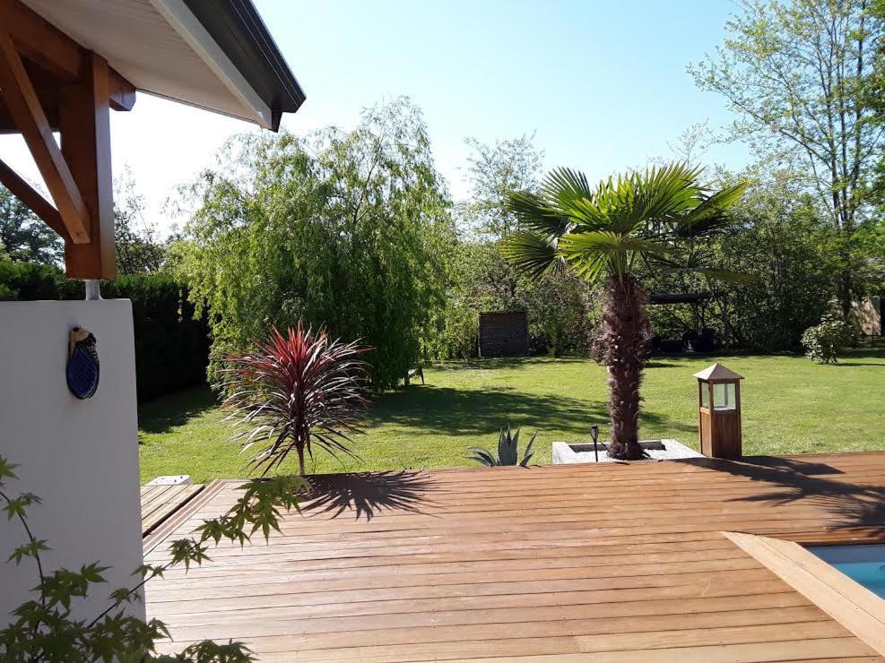 Chambre D'Hotes Les Iris A Mios Sur Le Bassin D'Arcachon Luaran gambar
