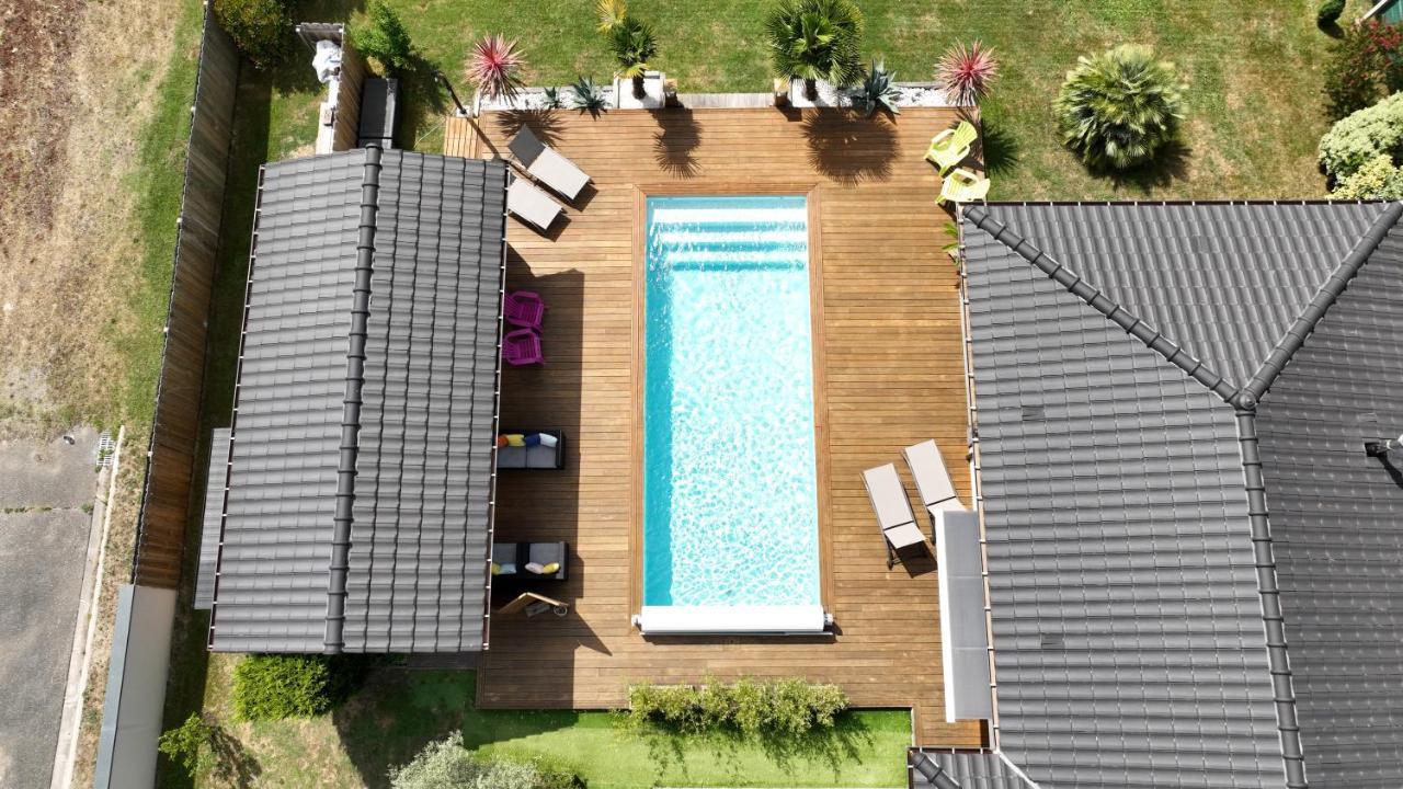 Chambre D'Hotes Les Iris A Mios Sur Le Bassin D'Arcachon Luaran gambar